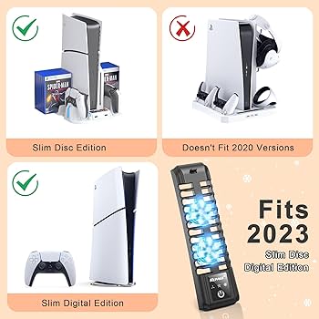 Amazon.co.jp: 【2023年新登場！】Nepagz 互換性 PS5 Slim 冷却